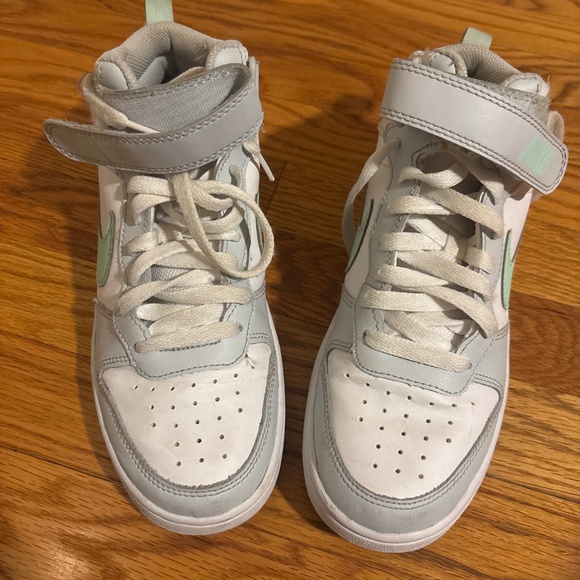 Nike Court Borough Mid 2- teal - Picture 2 of 3